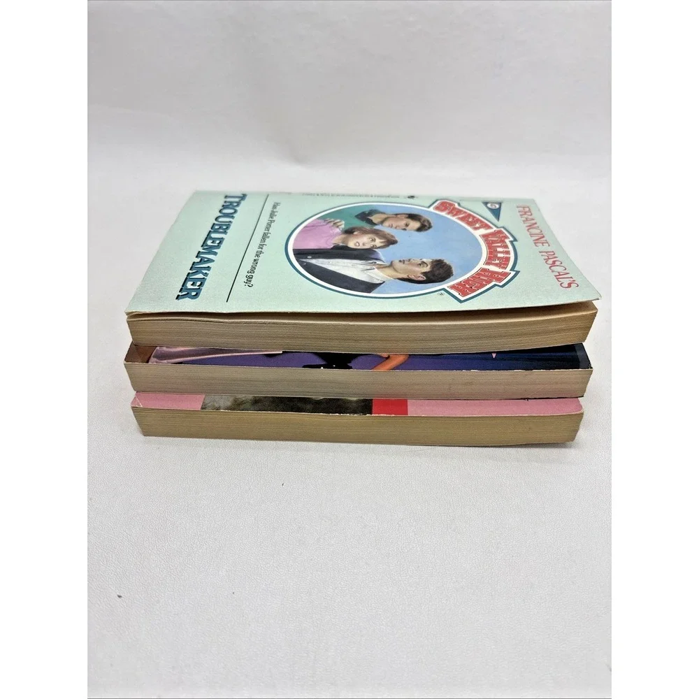 Sweet Valley High Books Lot Of 3 Super‎ Thriller The Big Night Troublemaker 90s